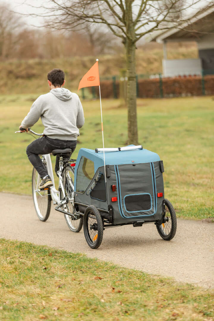TRIXIE Fahrrad-Anhänger für Hunde